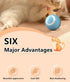 Smart Interactive Rolling Ball for Cats – Electronic Indoor Toy